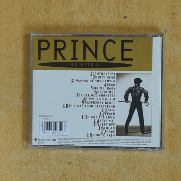 PRINCE - THE HITS 2 - CD