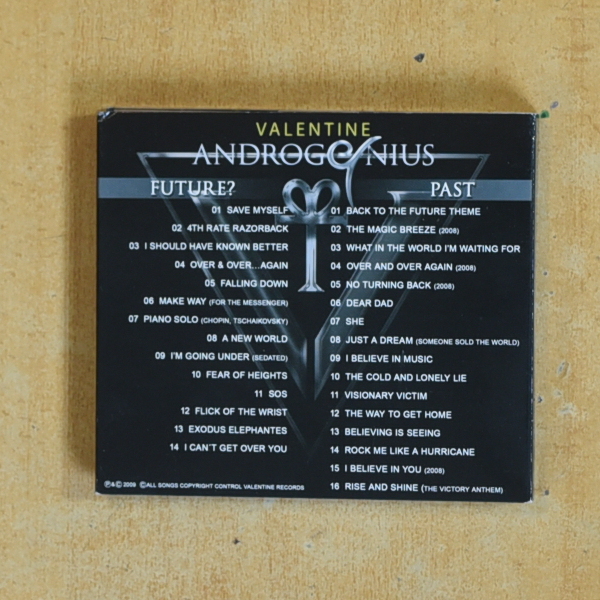 VALENTINE - ANDROGENIUS - CD