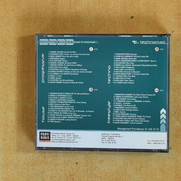VARIOS - TECHNOMAD - CD