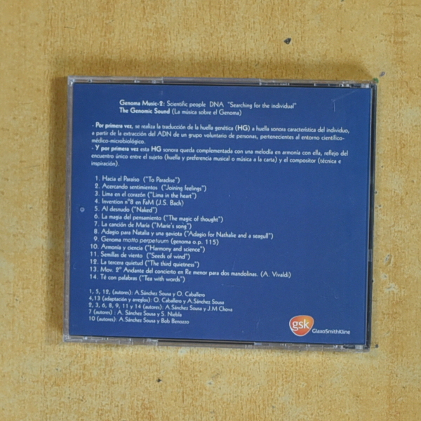 VARIOS - GENOMA MUSIC 2 - CD