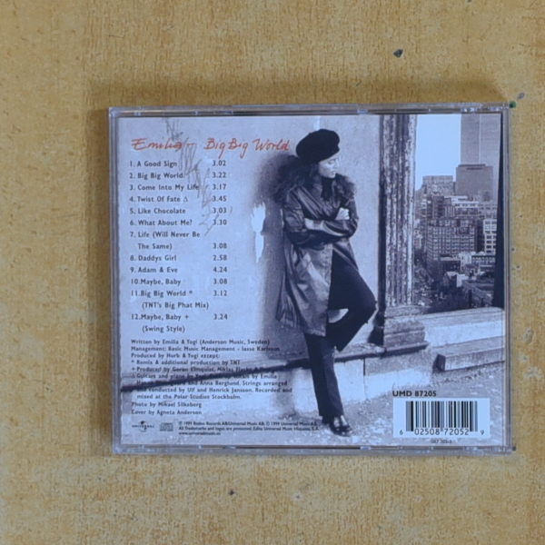 EMILIA - BIG BIG WORLD - CD