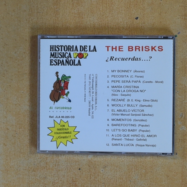 THE BRISKS - RECUERDAS - CD