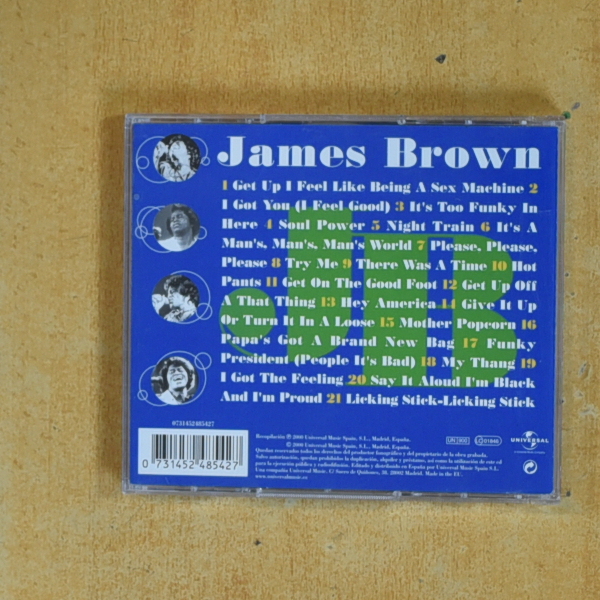 JAMES BROWN - GOLD - CD