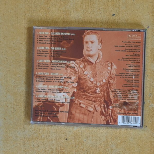 ERICH WOLFGANG KORNGOLD - THE PRIVATE LIVES OF ELIZABETH AND ESSEX - CD