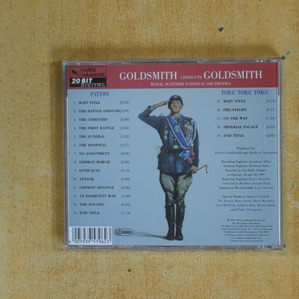 JERRY GOLDSMITH - PATTON - CD