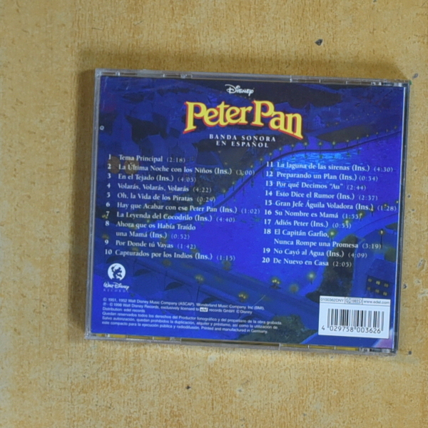 VARIOS - PETER PAN - CD