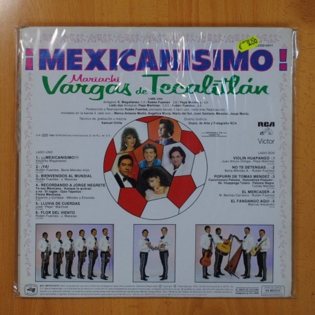 MARIACHI VARGAS DE TECALITLAN - MEXICANISIMO - GATEFOLD - LP