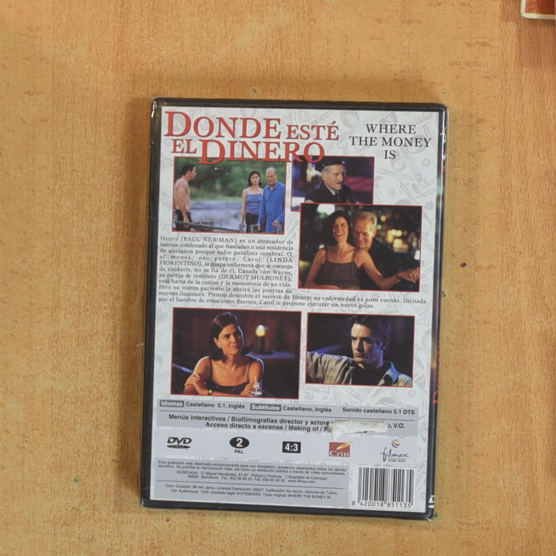 DONDE ESTE EL DINERO - DVD