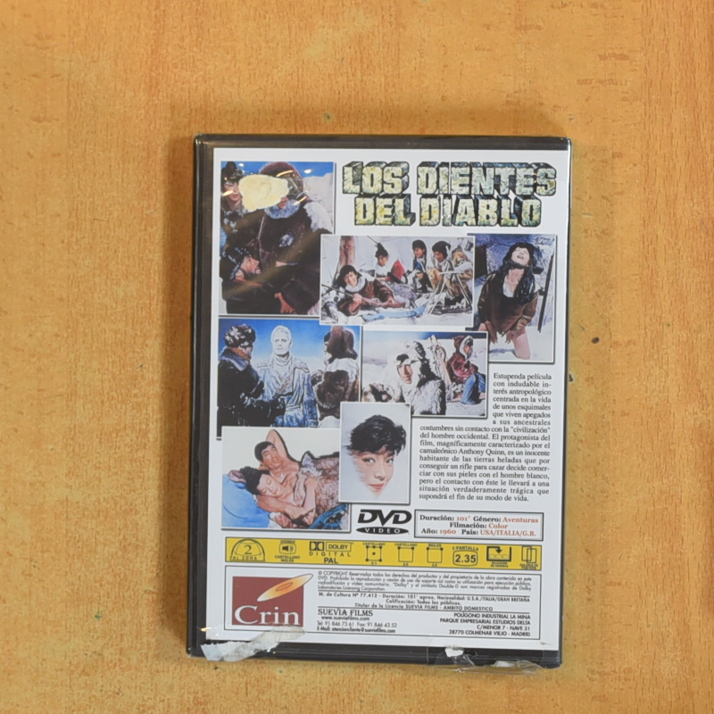 LOS DIENTES DEL DIABLO - DVD