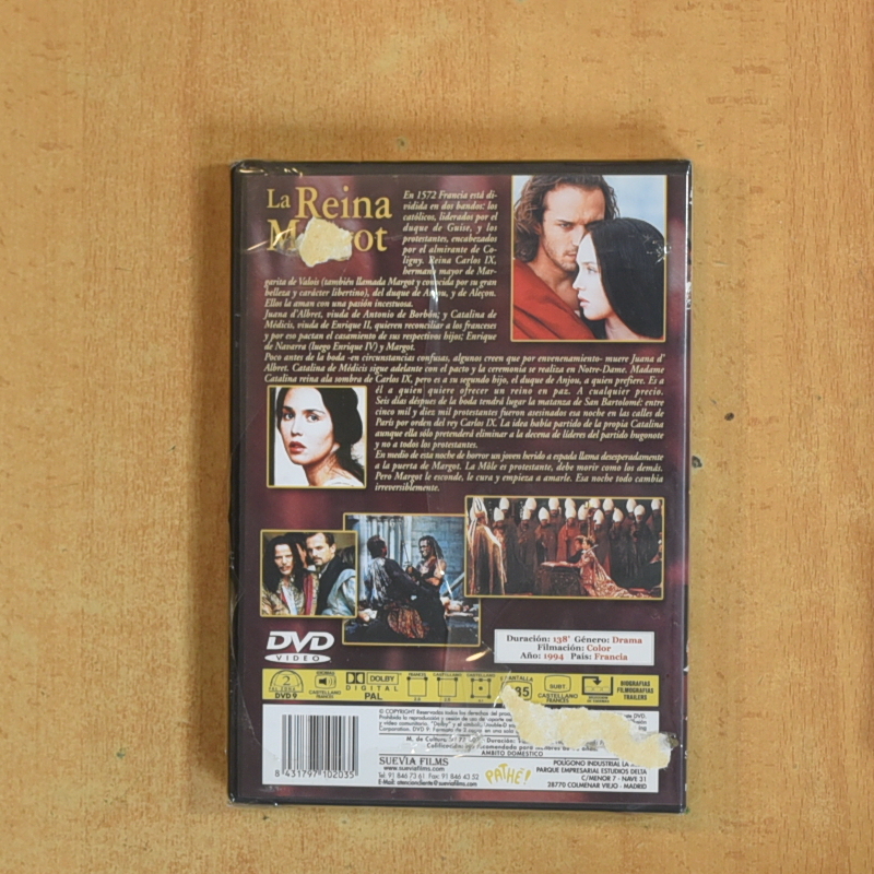 LA REINA MARGOT - DVD