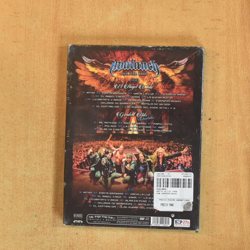 AVALANCH HACIA LA LUZ - DVD