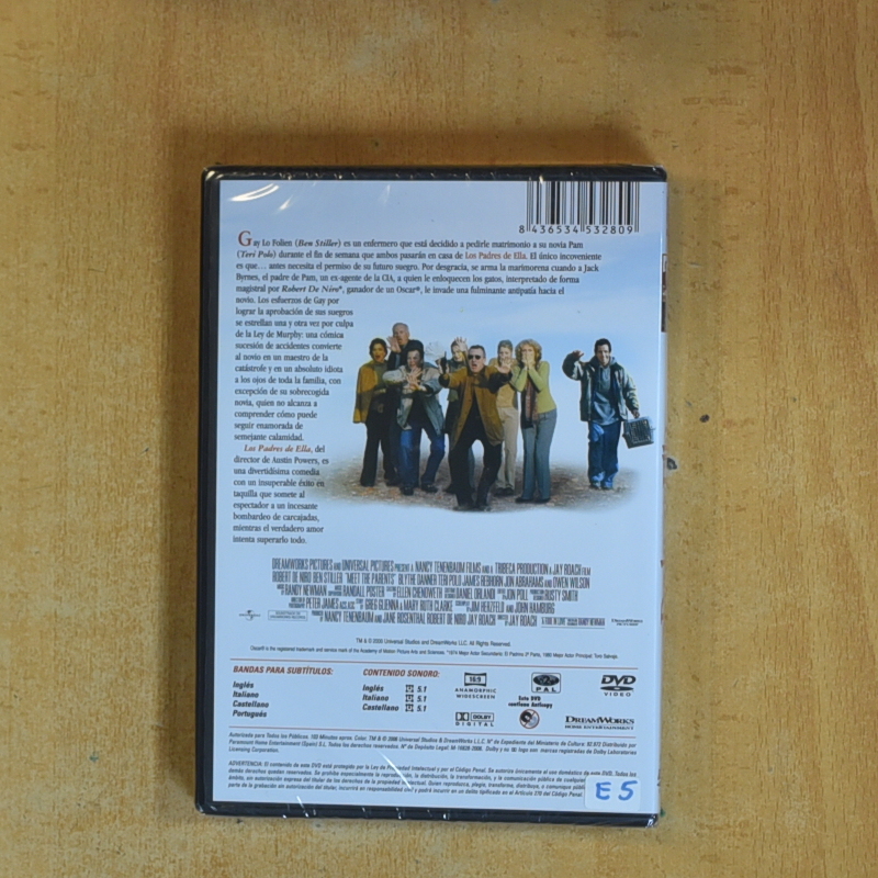 LOS PADRES DE ELLA - DVD