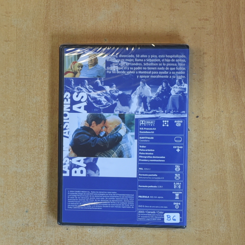 LAS INVASIONES BARBARAS - DVD