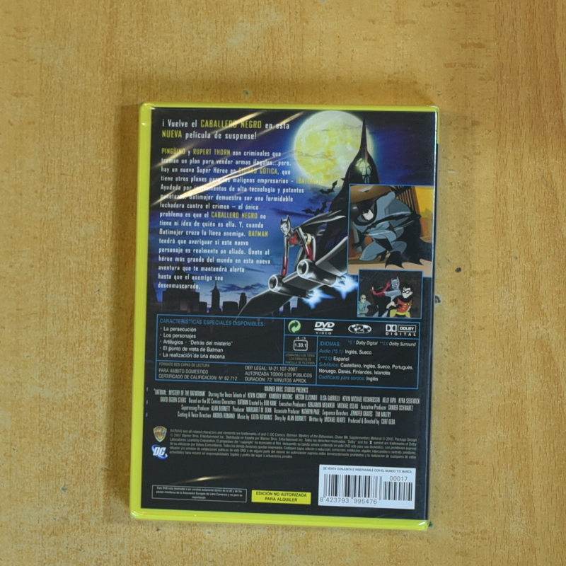 BATMAN EL MISTERIO DE BATIMUJER - DVD