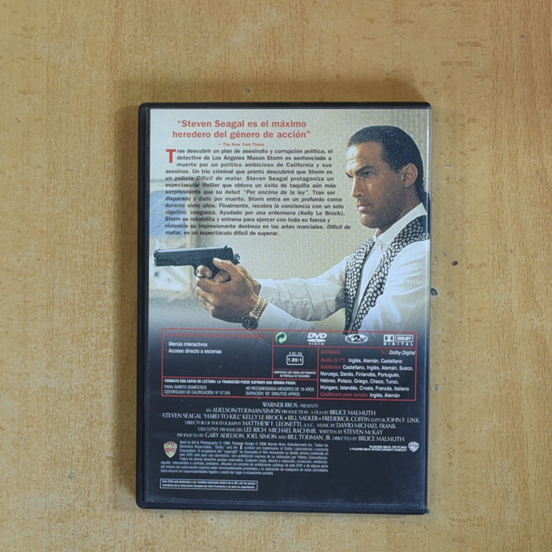 DIFICIL DE MATAR - DVD