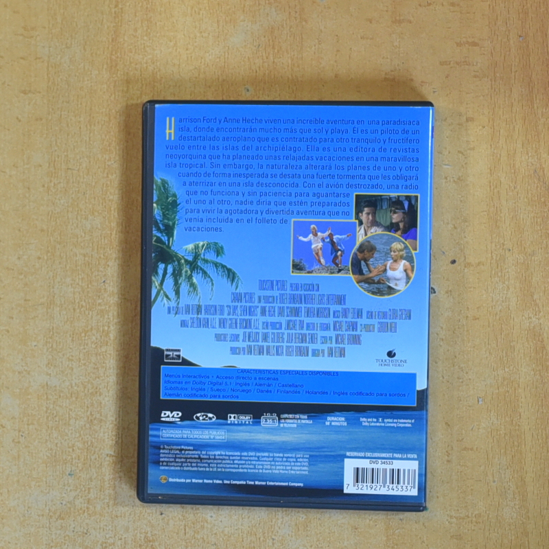 SEIS DIAS Y SIETE NOCHES - DVD
