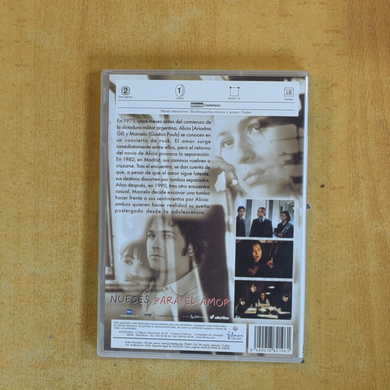 NUECES PARA EL AMOR - DVD