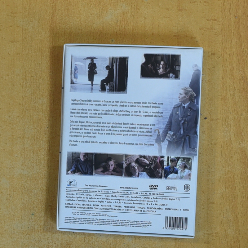 THE READER - DVD