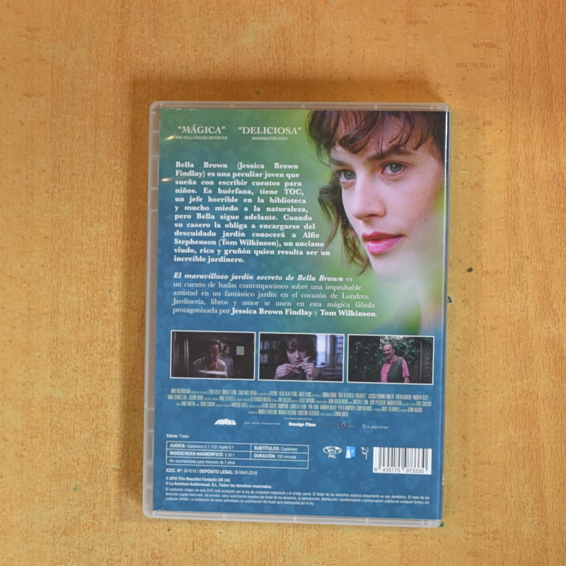 EL MARAVILLOSO JARDIN SECRETO DE BELLA BROWN - DVD
