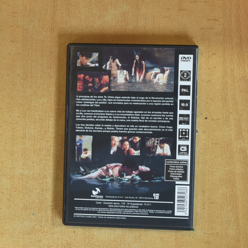 BALZAC Y LA JOVEN COSTURERA CHINA - DVD