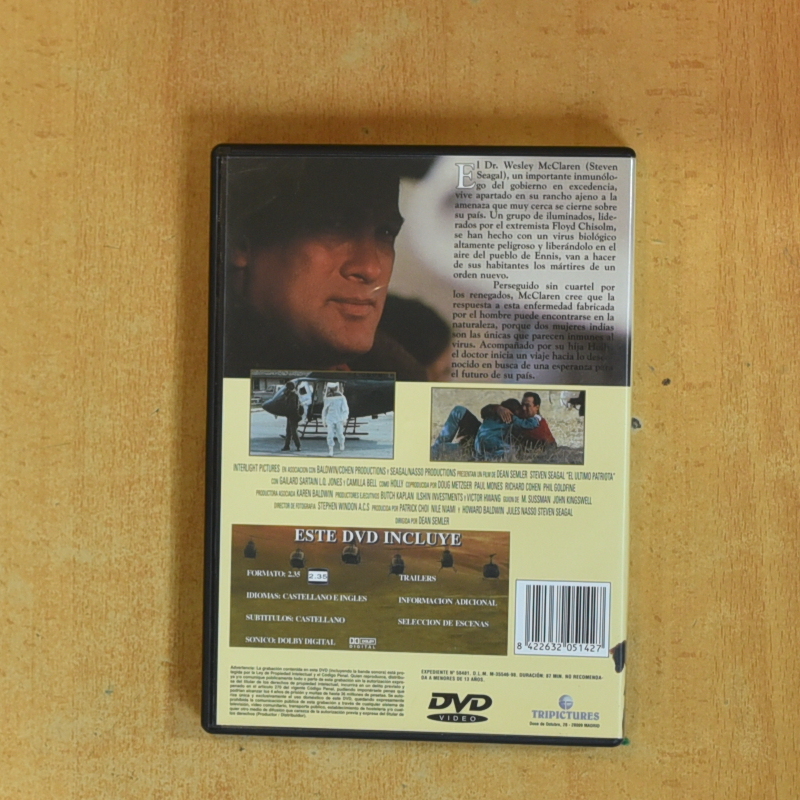 EL ULTIMO PATRIOTA - DVD