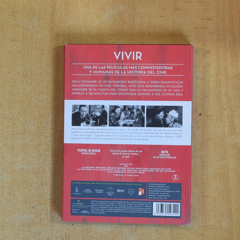 VIVIR - DVD