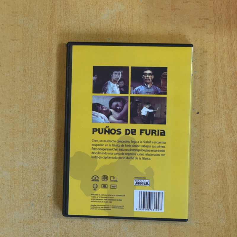 PUÑOS DE FURIA - DVD