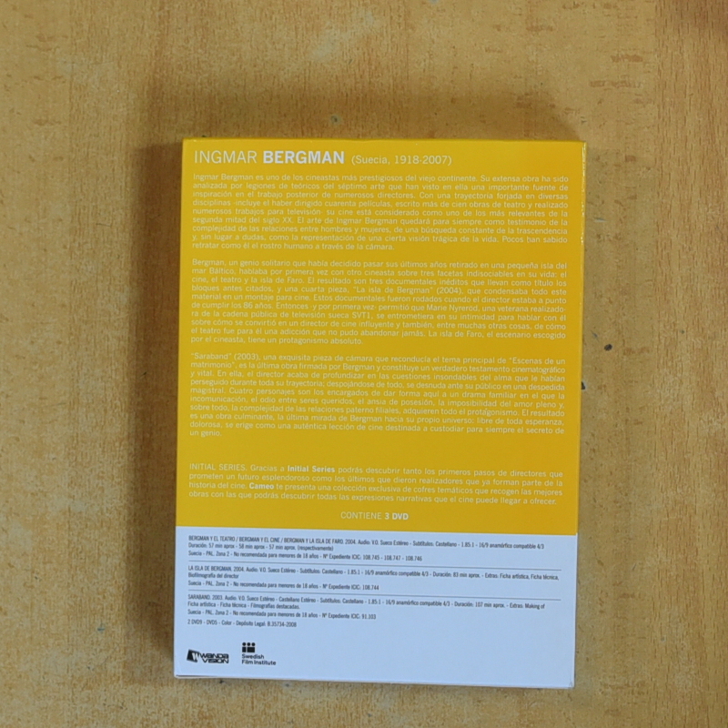 PACK INGMAR BERGMAN - DVD