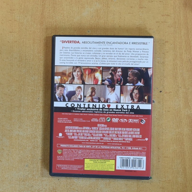 HISTORIAS DE SAN VALENTIN - DVD