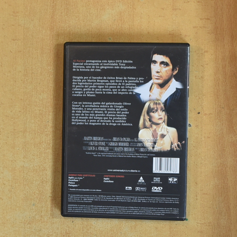 EL PRECIO DEL PODER - DVD