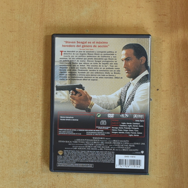 DIFICIL DE MATAR - DVD
