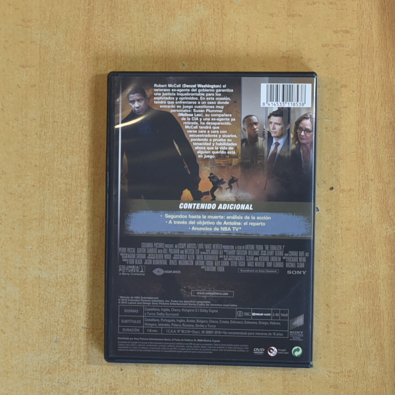 THE EQUALIZER 2 - DVD