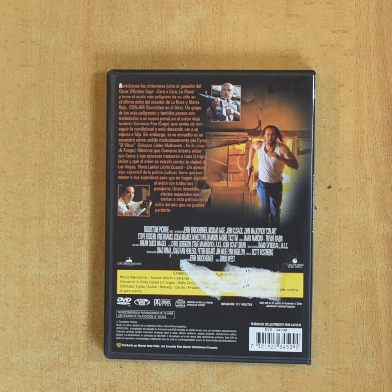CON AIR - DVD