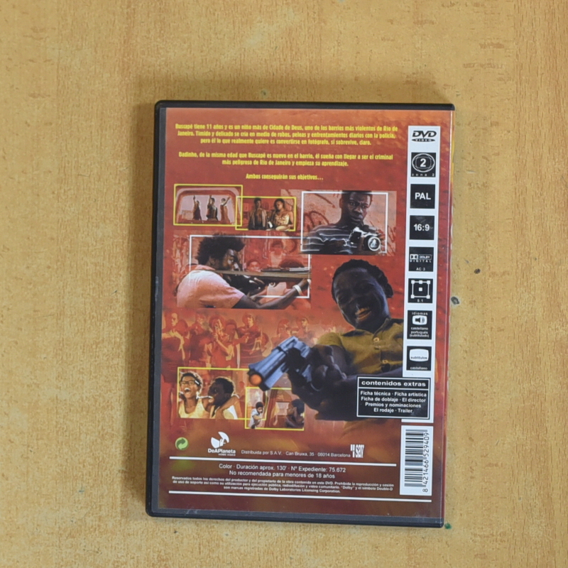CIUDAD DE DIOS - DVD