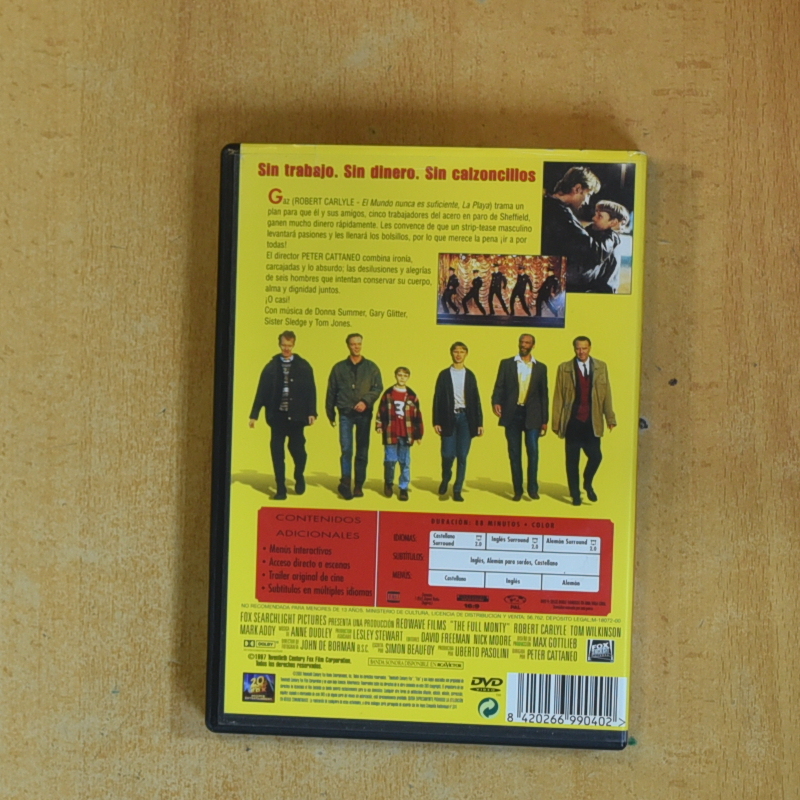 FULL MONTY - DVD