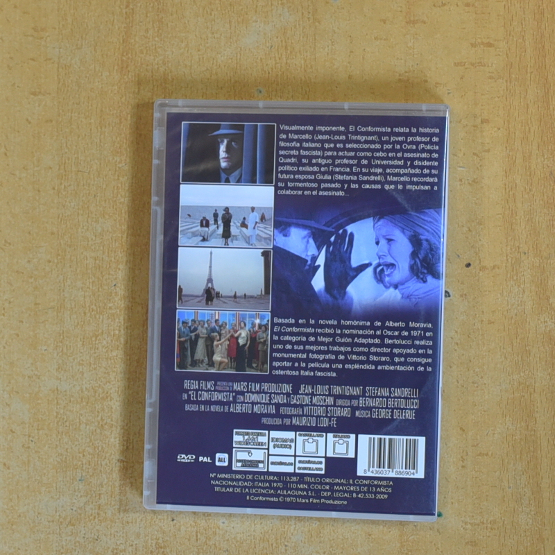EL CONFORMISTA - DVD