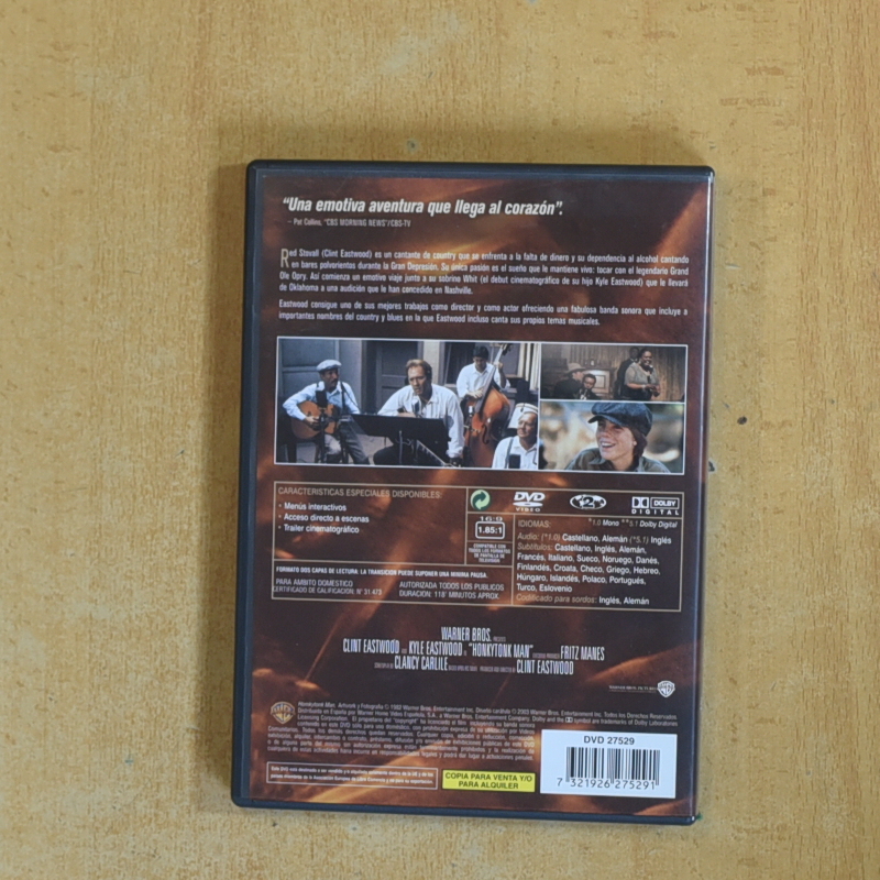 EL AVENTURERO DE MEDIANOCHE - DVD
