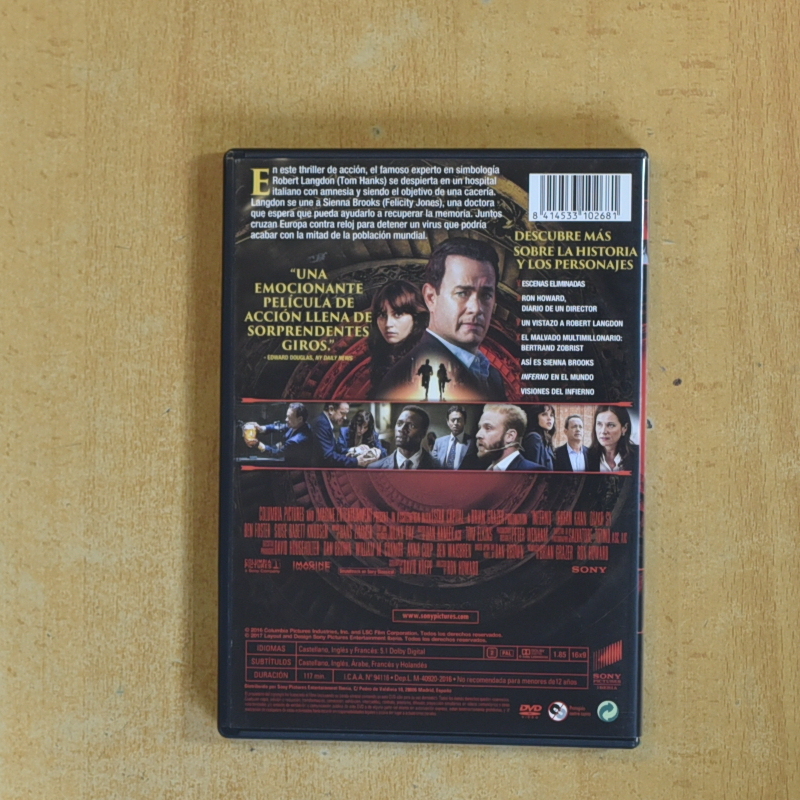 INFERNO - DVD
