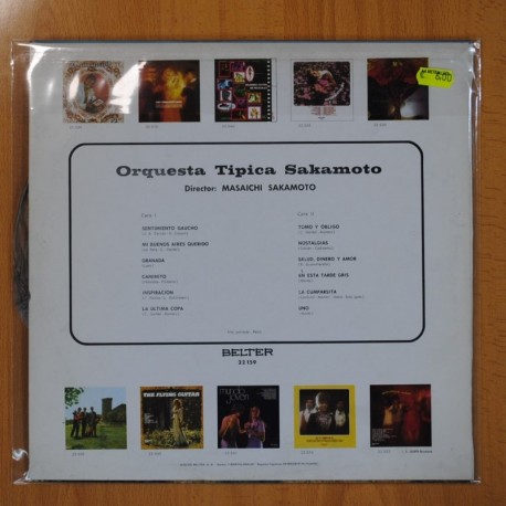 ORQUESTA TIIPICA SAKAMOTO - TANGOS - LP