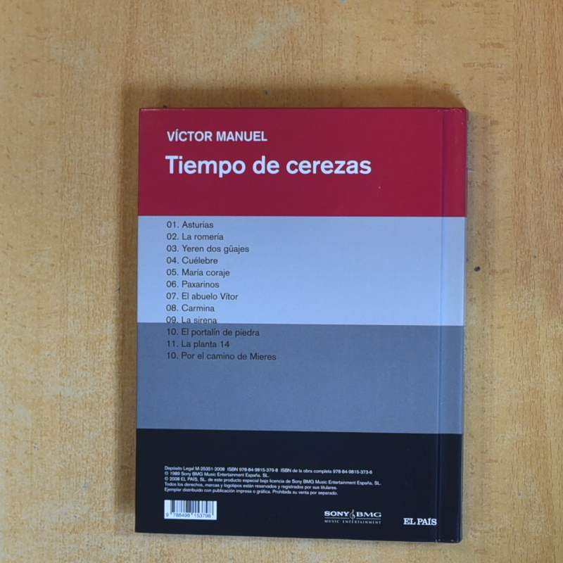 VICTOR MANUEL - TIEMPO DE CEREZAS - CD