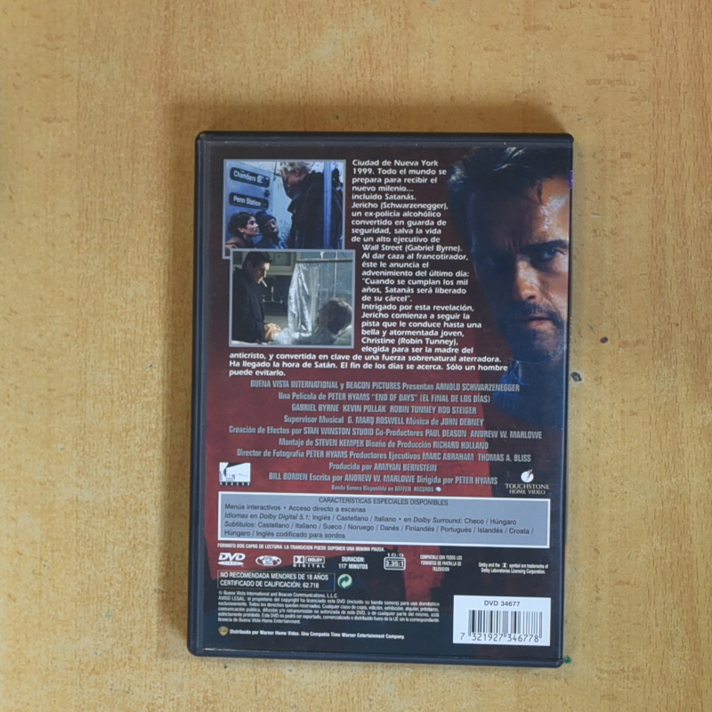 EL FIN DE LOS DIAS - DVD