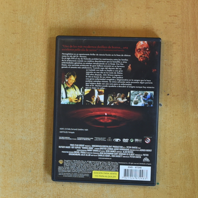 HEMOGLOBINA - DVD