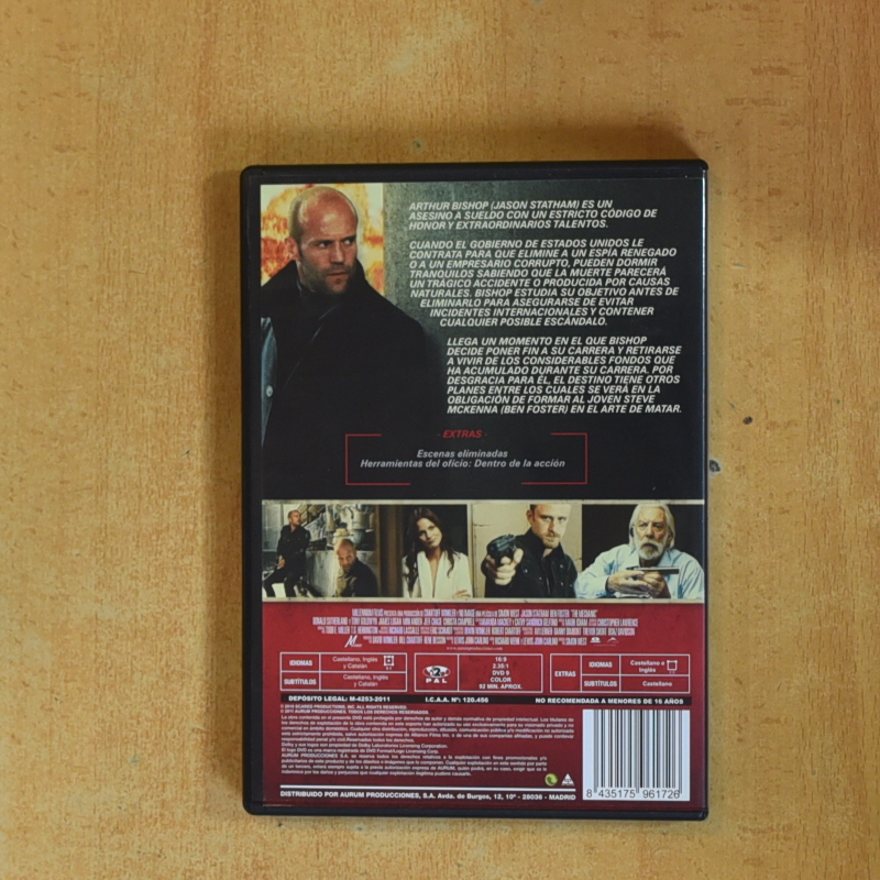 THE MECHANIC - DVD