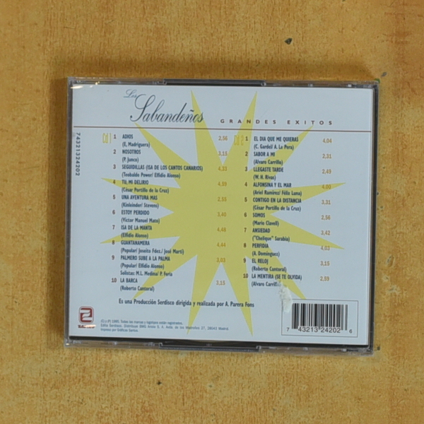 LOS SABANDEÑOS - GRANDES EXITOS - CD