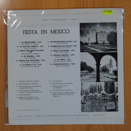VARIOS - FIESTA EN MEXICO - LP