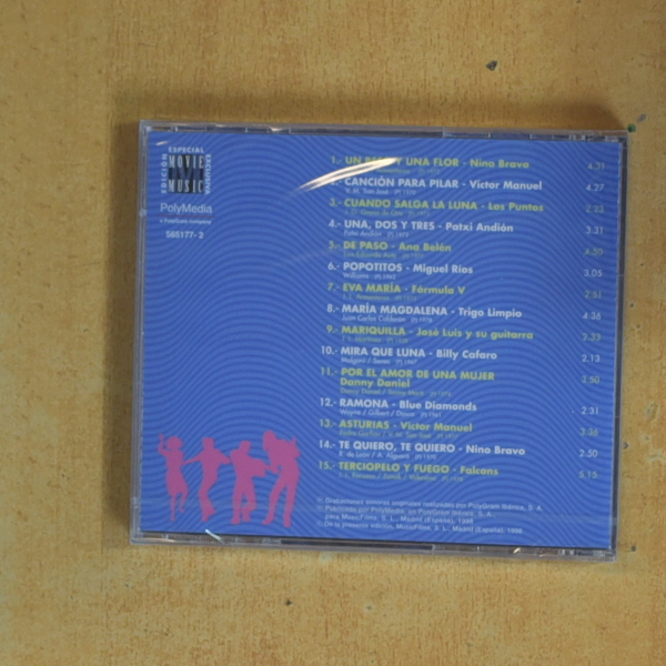 VARIOS - NUESTRAS CANCIONES DE LOS 60S Y 70S - CD