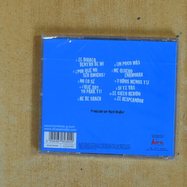 HOMBRES G - TODO ESTO ES MUY EXTRAÑO - CD