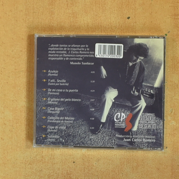 JUAN CARLOS ROMERO - AZULEJO - CD
