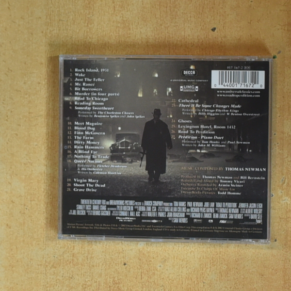 THOMAS NEWMAN - ROAD TO PERDITION - CD