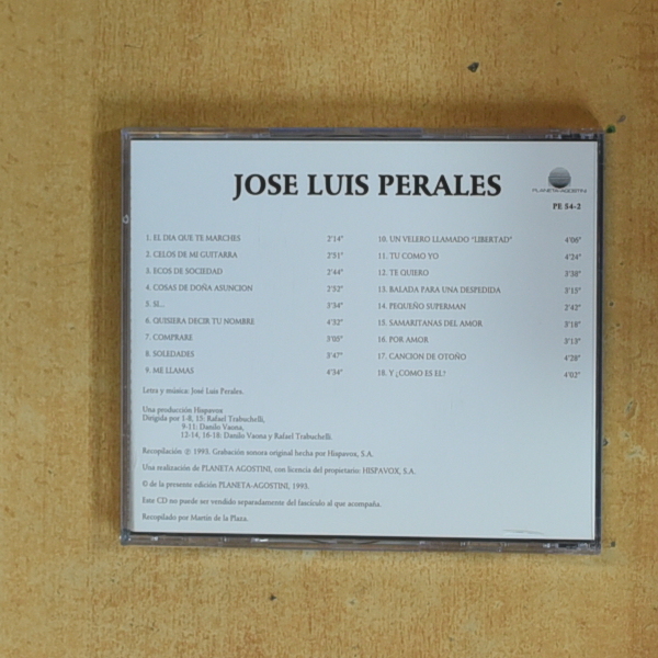 JOSE LUIS PERALES - JOSE LUIS PERALES - CD